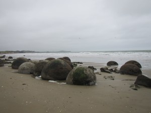 God left his bocce ball set behind.