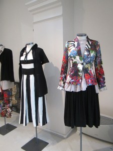 Some of the terrific ensembles by Trelise Cooper, Aukland designer