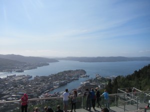 View of Bergen from Floyen