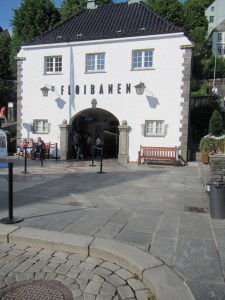 An easy walk from the wharf area to the funicular.