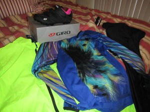 Never been too worried about being matchy-matchy; more interested in visibility on the road.