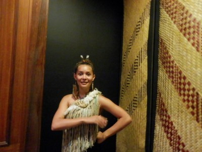 Maori performer