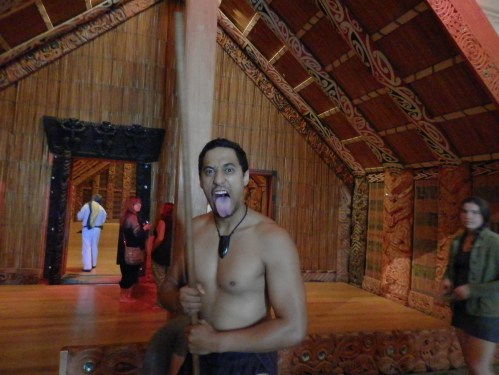 Maori performer