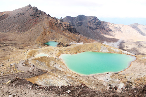 The Emerald Lakes (Tongariro Alpine Crossing)