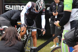 Cancellara preparing for Stage 2 in 2014