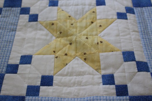 I love the bumblebee fabric!