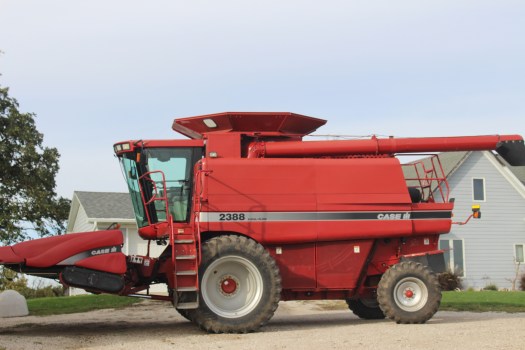 Cousin Leo's combine