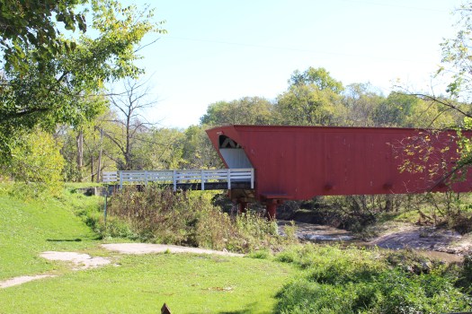 The Roseman Bridge starred in the movie Bridges of Madison County.