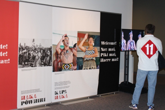 Haka exhibit at Field Museum