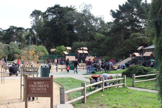 Children's playground at Golden Gate Park