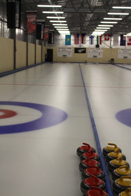 Indoor Curling Rink in Naseby