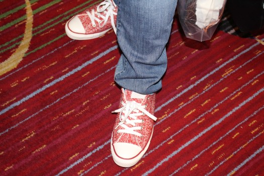 Converse makes knit sneakers! Inspiration is everywhere including other knitters' feet.