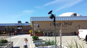 Taste wine at the Rock Wall and enjoy delicious food from 