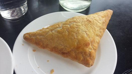 Joans on 3rd hand pie for breakfast.