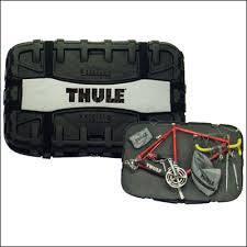 Thule bike case allows you to ship your bike safely.