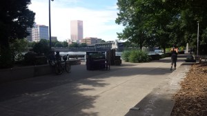 Springwater bike and pedestrian trail
