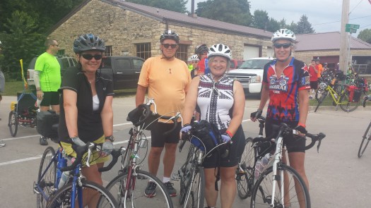 American Julie with part of Team Larry