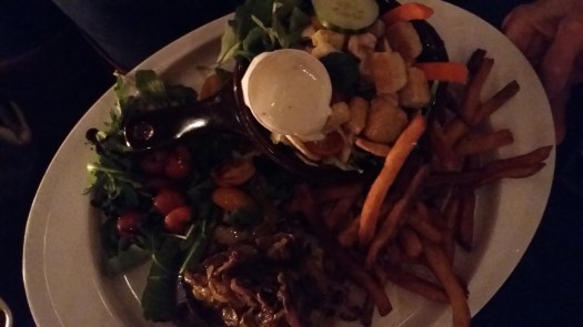 Protein platter at the Jaded Toad