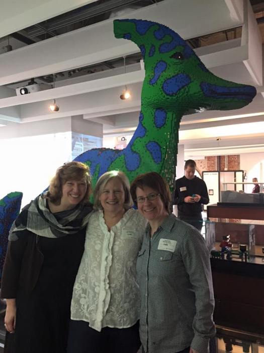 Colleen O'Roarke, Julie Pieper Spezia, Lisa Goren at Autodesk Gallery